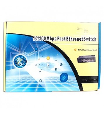 16-Port 10/100Mbps Fast Ethernet Switch