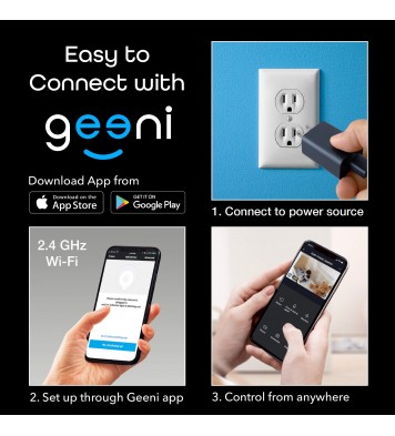 Geeni Sentinel 1080p HD Pan and Tilt Baby Security Smart Camera