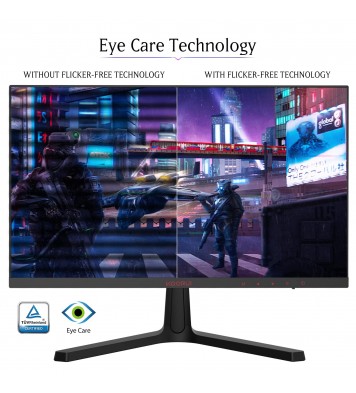 KOORUI 24 Inch Computer Monitor, FHD 1080P Gaming Monitor 