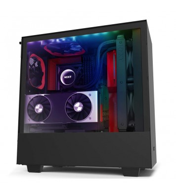 NZXT H510i - CA-H510i-BR - Compact ATX Mid-Tower PC Gaming Case - Front I/O USB Type-C Port 