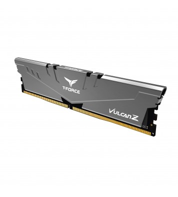 TEAMGROUP T-Force Vulcan Z DDR4 16GB Kit (2x8GB) 3200MHz (PC4-25600) CL16 Desktop Memory Module Ram (Gray) - TLZGD416G3200HC16FDC01